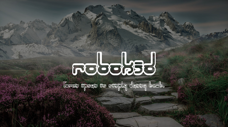 Robokid Font