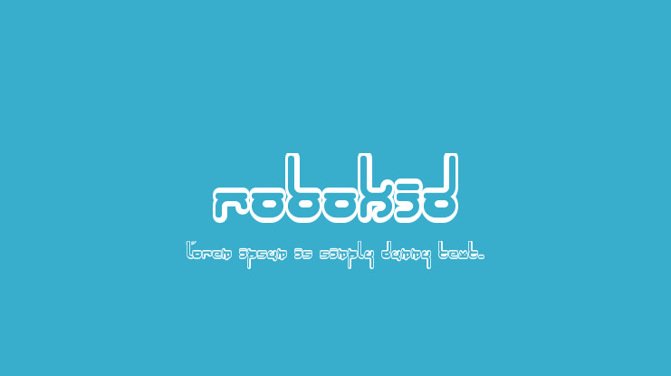 Robokid Font