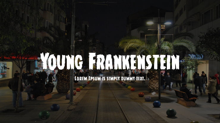Young Frankenstein Font Family