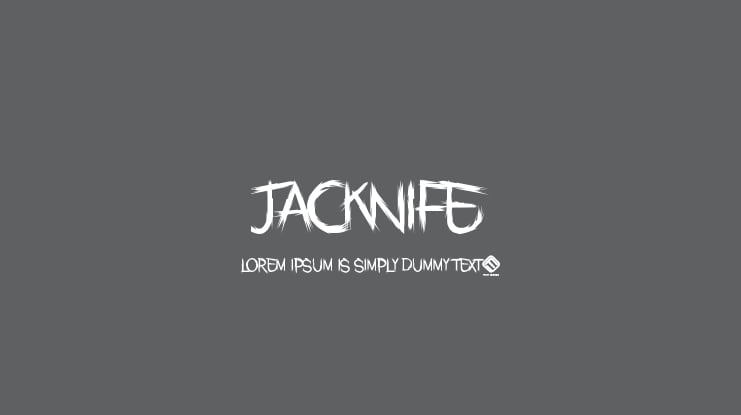 Jacknife Font