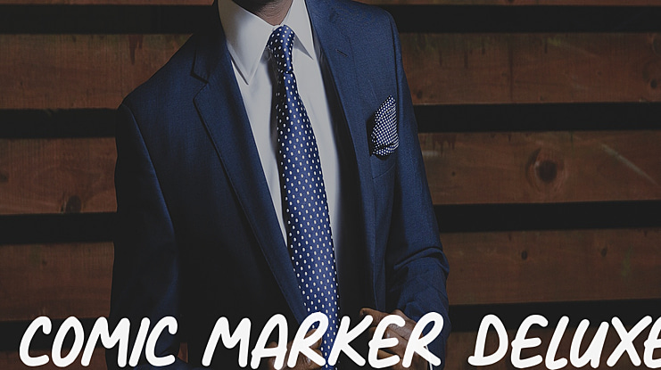 Comic Marker Deluxe Font Family