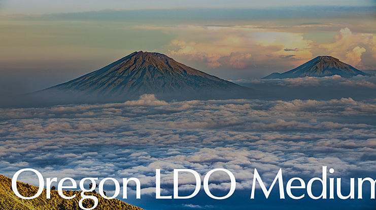 Oregon LDO Font Family