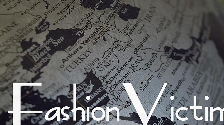 FashionVictim Font