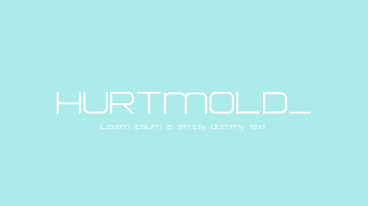 HURTMOLD_ Font