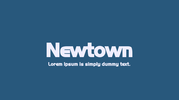 Newtown Font Family