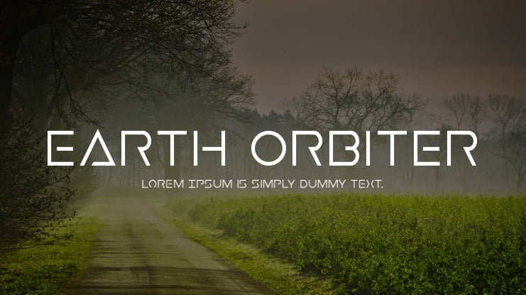 Earth Orbiter Font Family