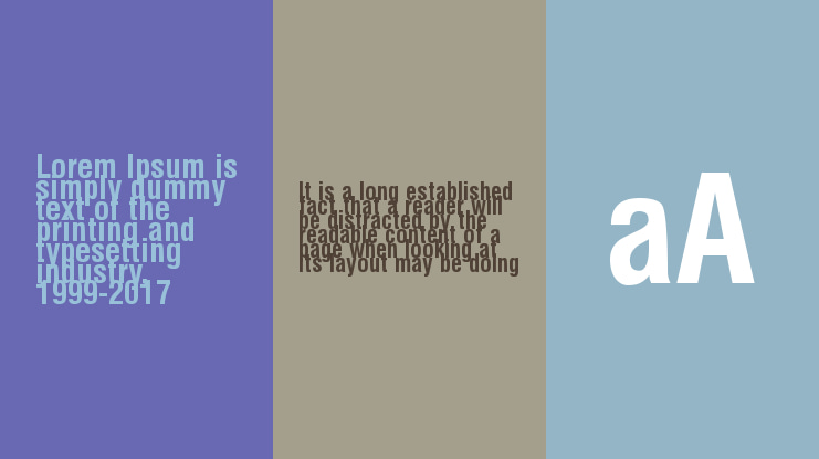 Milford Condensed Font Family