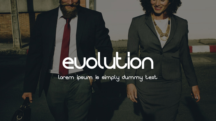 Evolution Font