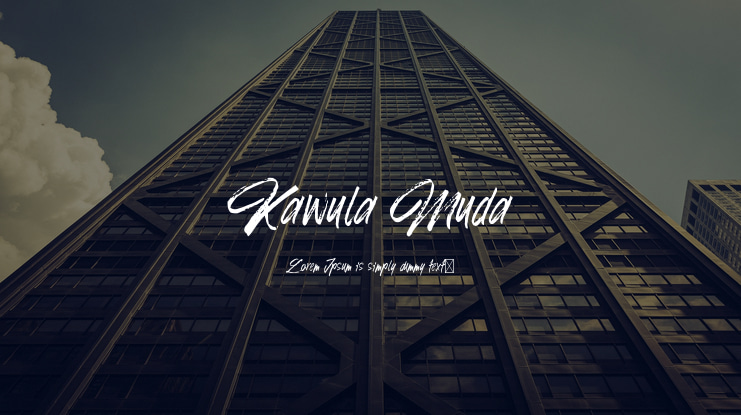 Kawula Muda Font