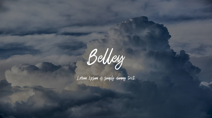 Belley Font