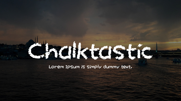 Chalktastic Font Family