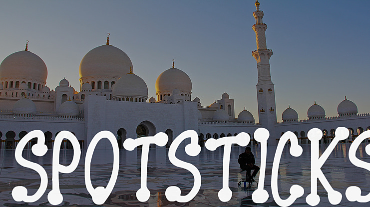 Spotsticks Font Family