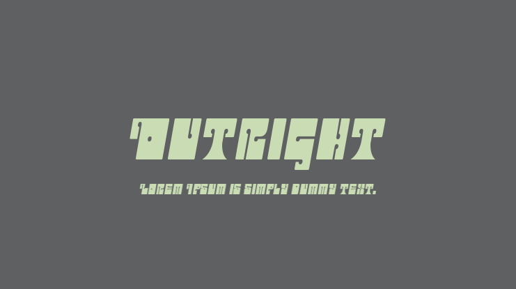 Outright Font