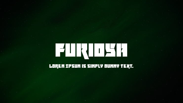Furiosa Font Family