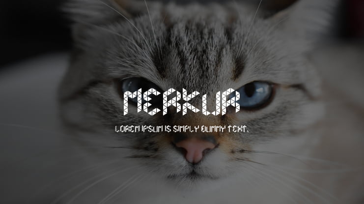 Merkur Font