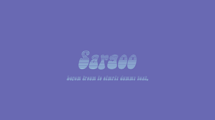 Sargoo Font