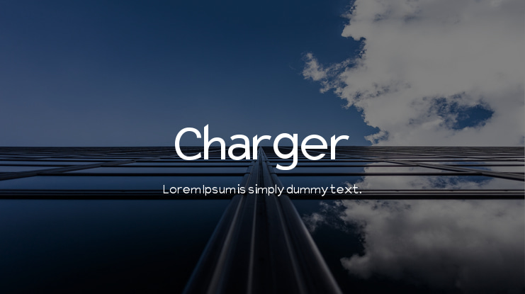 Charger Font Family