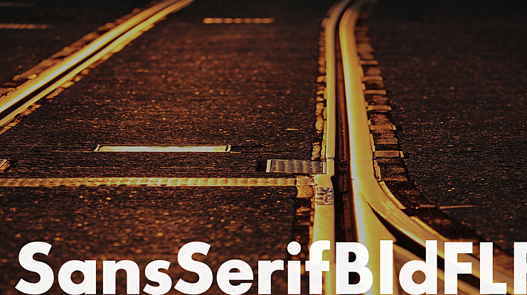 SansSerifFLF Font Family