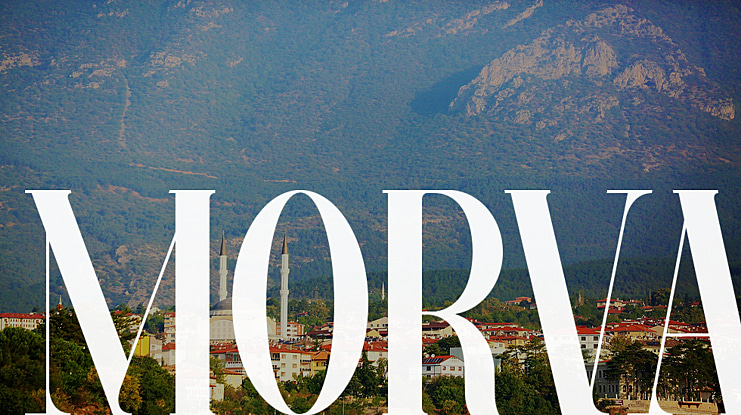 MORVA Font