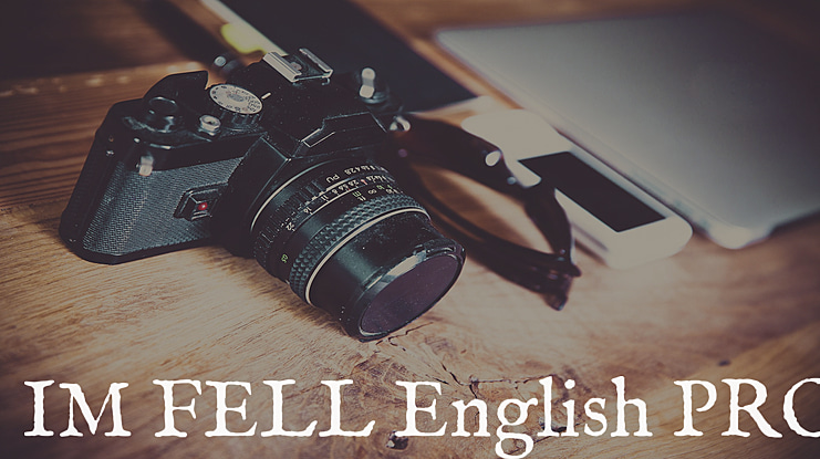 IM FELL English PRO Font Family