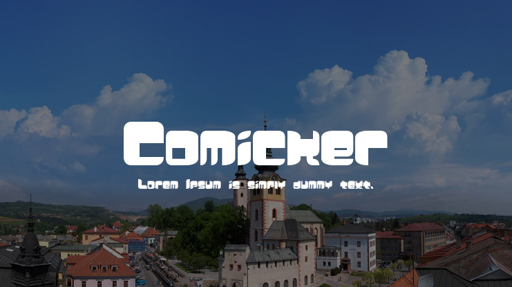 Comicker Font