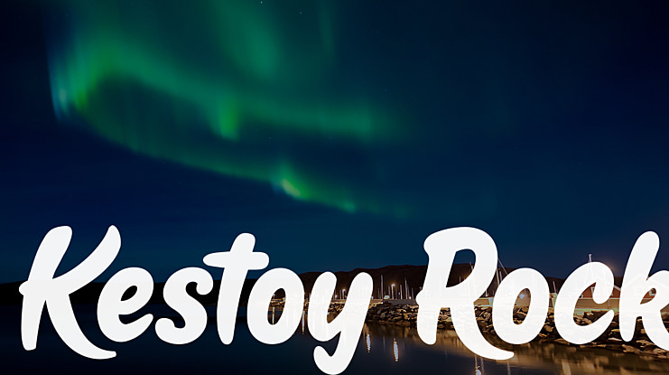 Kestoy Rock Font