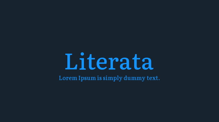 Literata Font Family