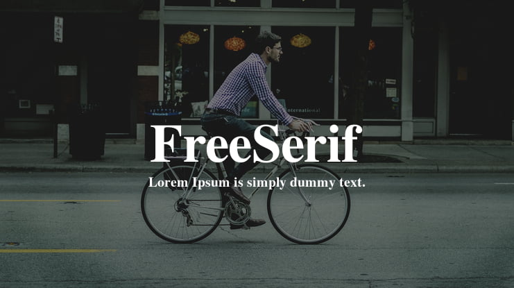 FreeSerif Font Family