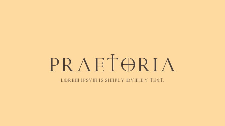 Praetoria Font