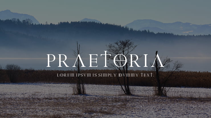 Praetoria Font