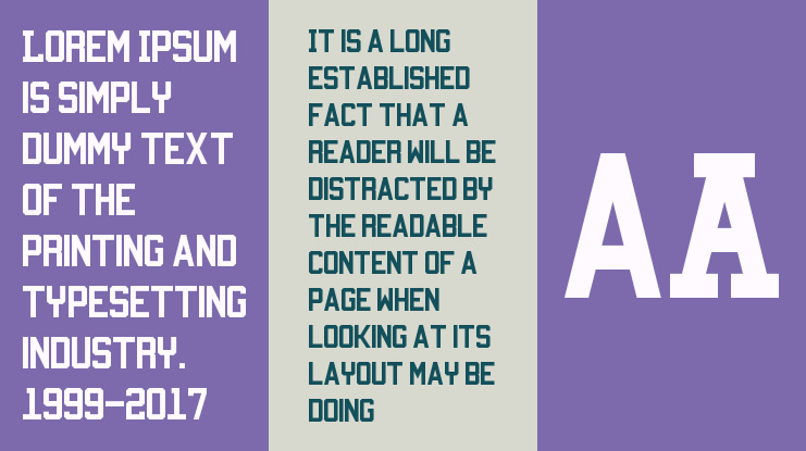 Viridian College Font