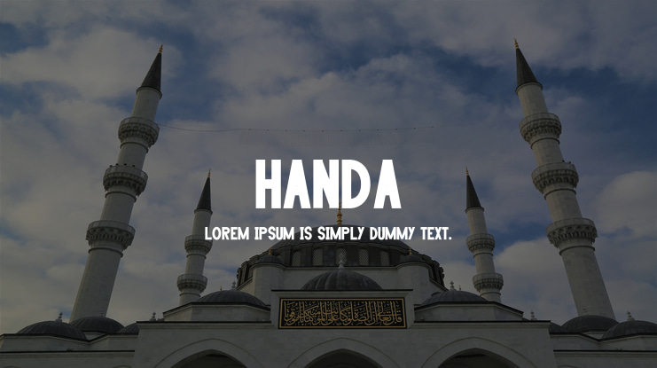 HANDA Font
