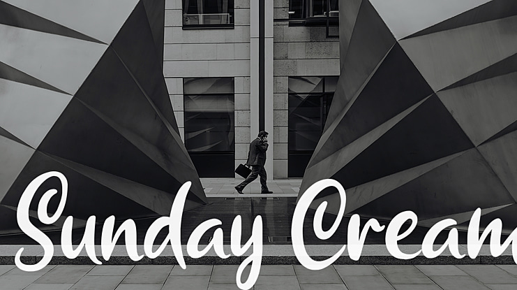 Sunday Cream Font