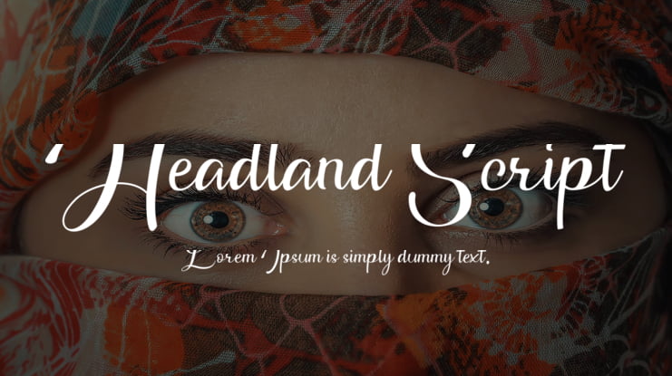 Headland Script Font