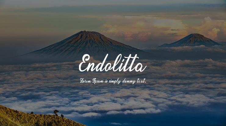 Endolitta Font