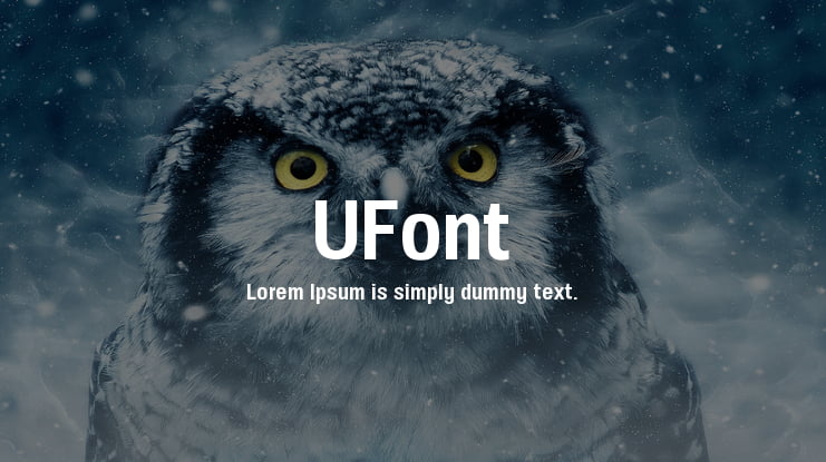 UFont Font