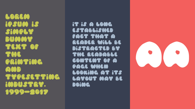 Balloons! Font Family