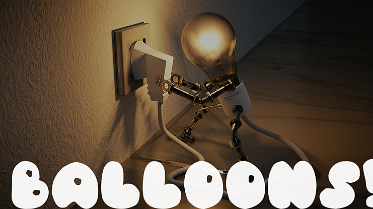 Balloons! Font Family