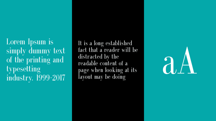 GalileoFLF Font Family