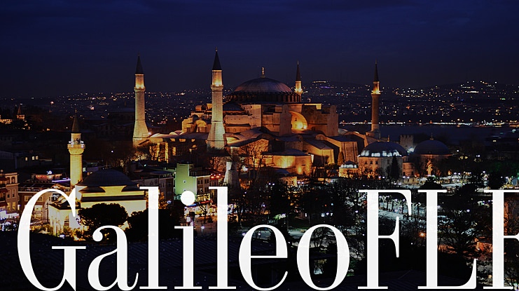 GalileoFLF Font Family