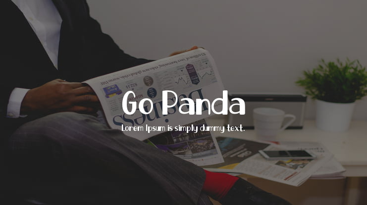 Go Panda Font
