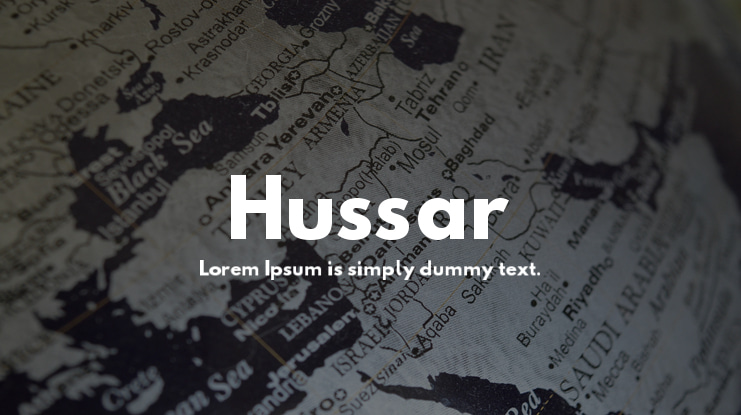 Hussar Font
