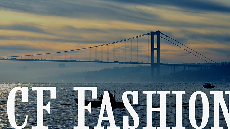 CF Fashion Font