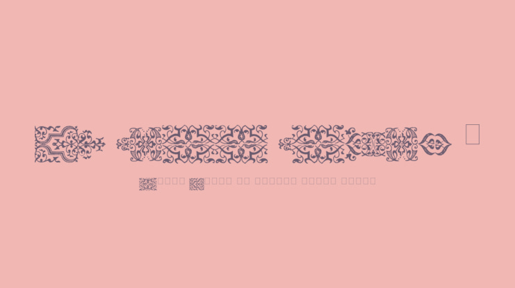 IM FELL FLOWERS 1 Font