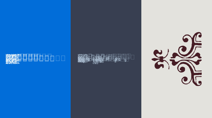 IM FELL FLOWERS 1 Font