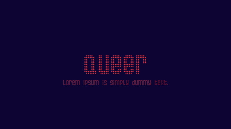 Queer Font