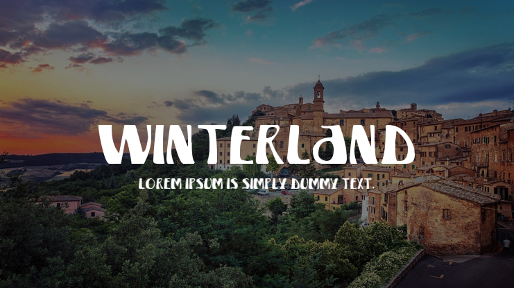 Winterland Font