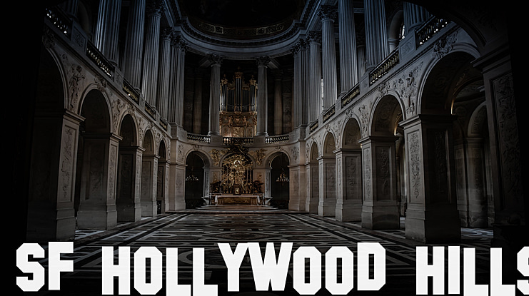 SF Hollywood Hills Font Family