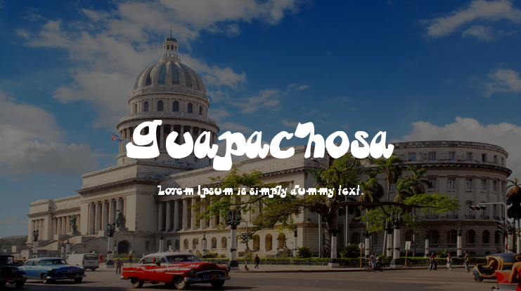 Guapachosa Font