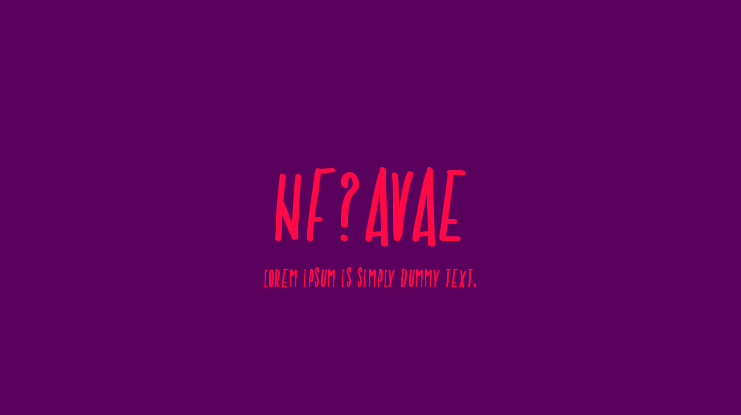 NF-Avae Font